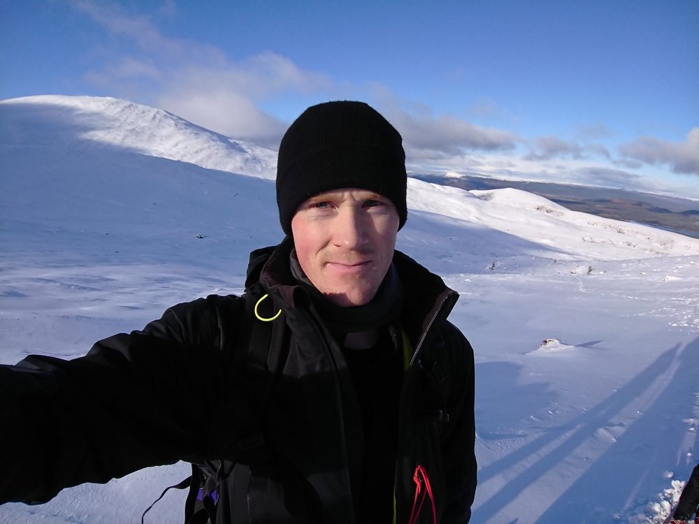  Lovely winter conditions in Cairngorms National Park 