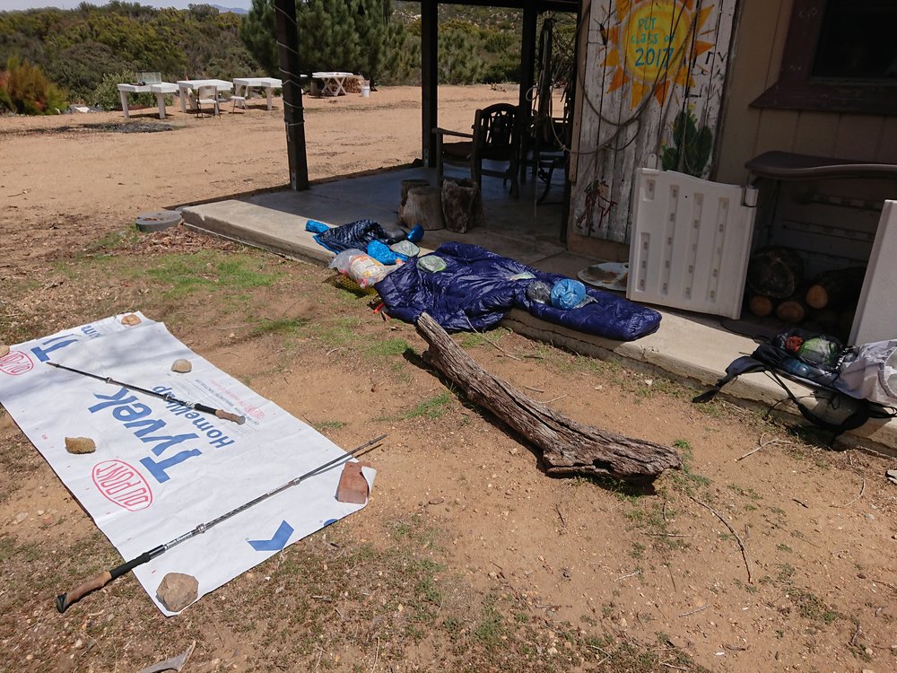  Drying my great in the sun at Mike&rsquo;s place. 