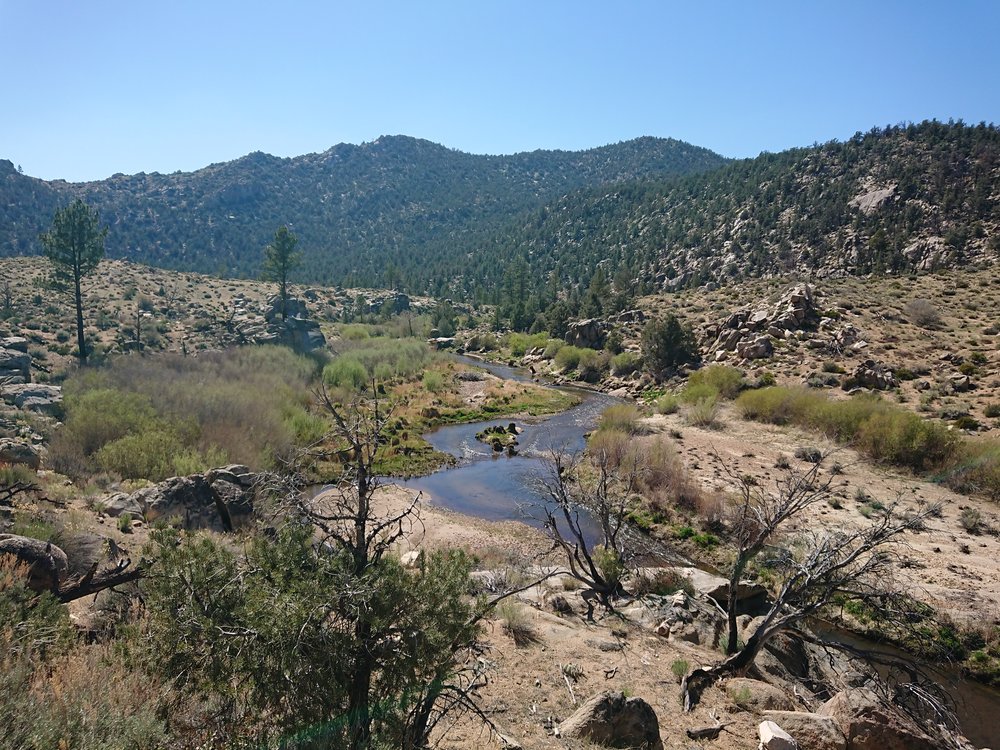 This is the first time on the PCT I have seena river with this much water