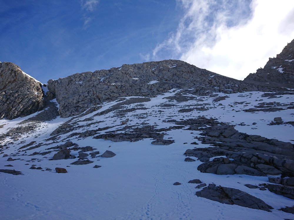  Closer look at the approach to Forester Pass 