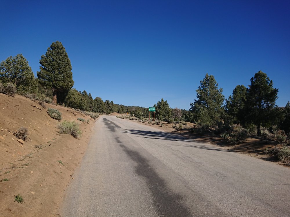 Road walking to get in to Kennedy Meadows, the last stop before the High Sierra