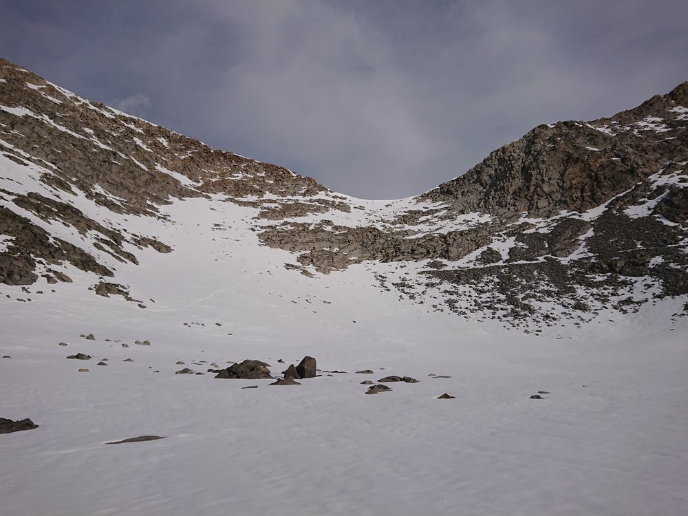  The impressive Southern face of Mather Pass 