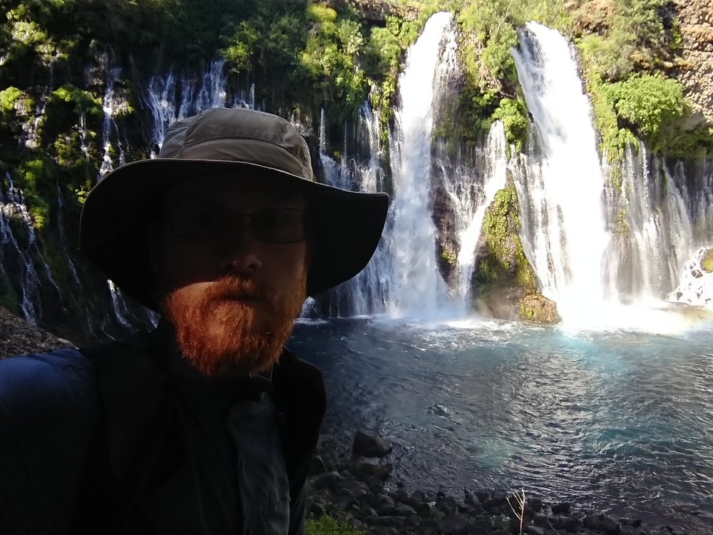  I had to get a selfie in front of the falls as well 