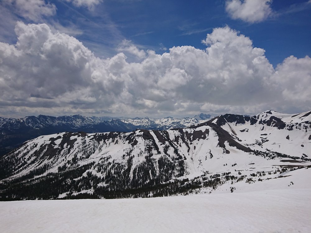  Amazing views from the high elevation before Sonora Pass 