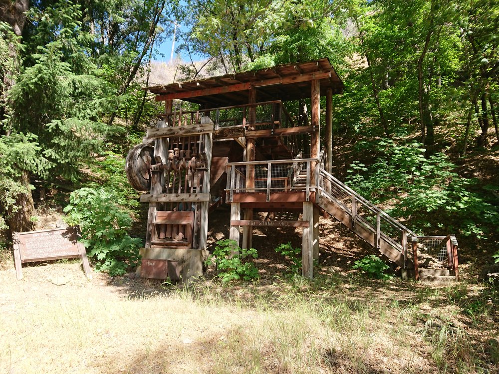  Old stamp mill that I passed while leaving Belden 