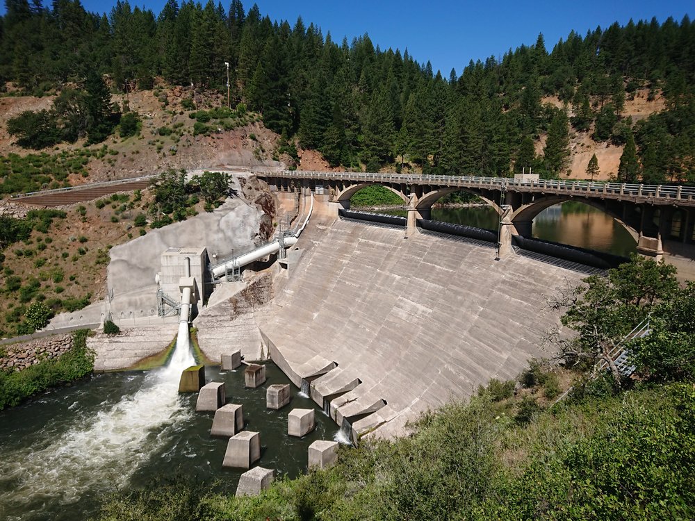  Lake Britton Dam 