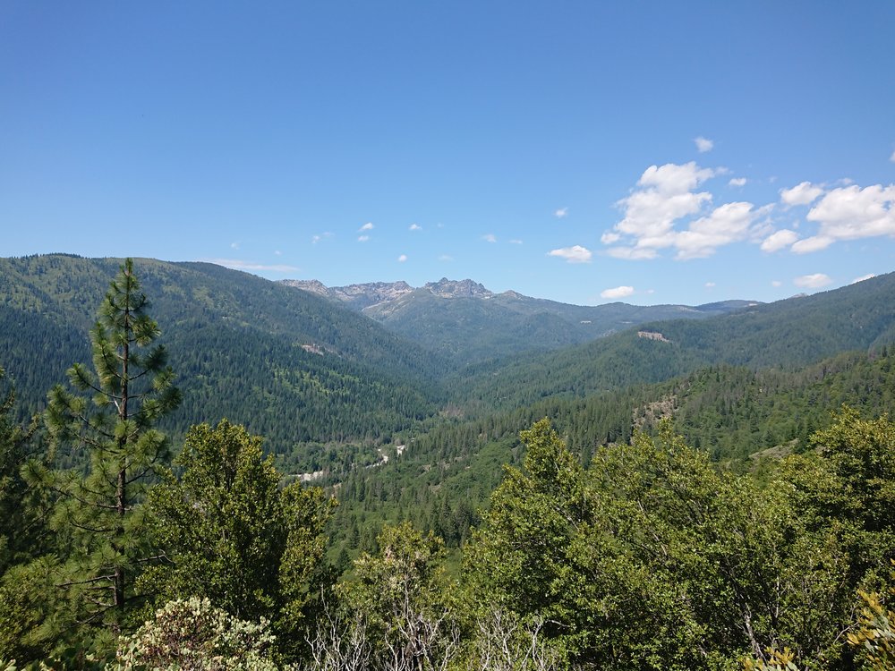  After climbing a bit I started to get done good views of the forested surroundings 