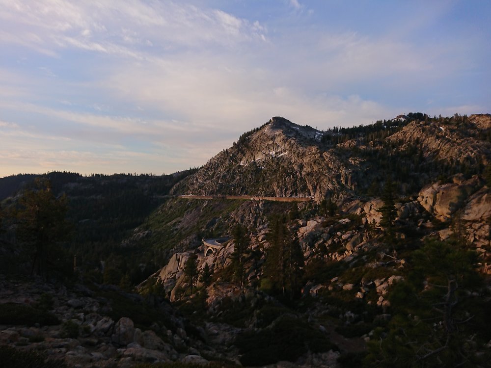  Donner Pass in the early morning light 
