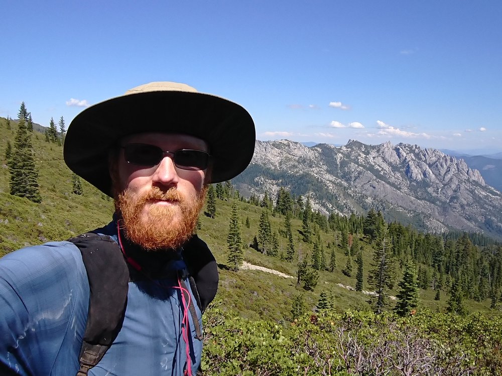  Amongst the very green landscape some rocky mountains easily stood out 