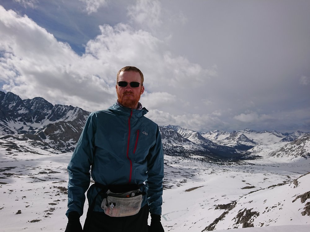  The views from the top of Mather Pass were amazing 