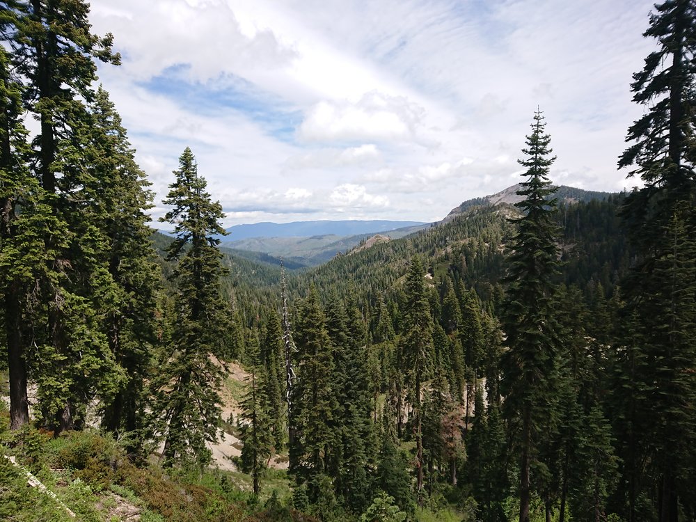 The weather did clear and the views became better because of it