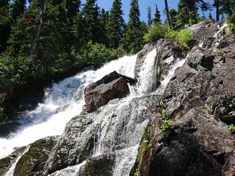  Waterfall where I had lunch 