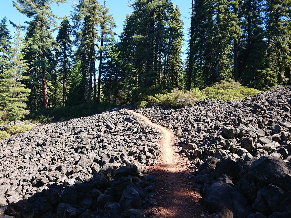  Some of the first lava fields in Oregon 