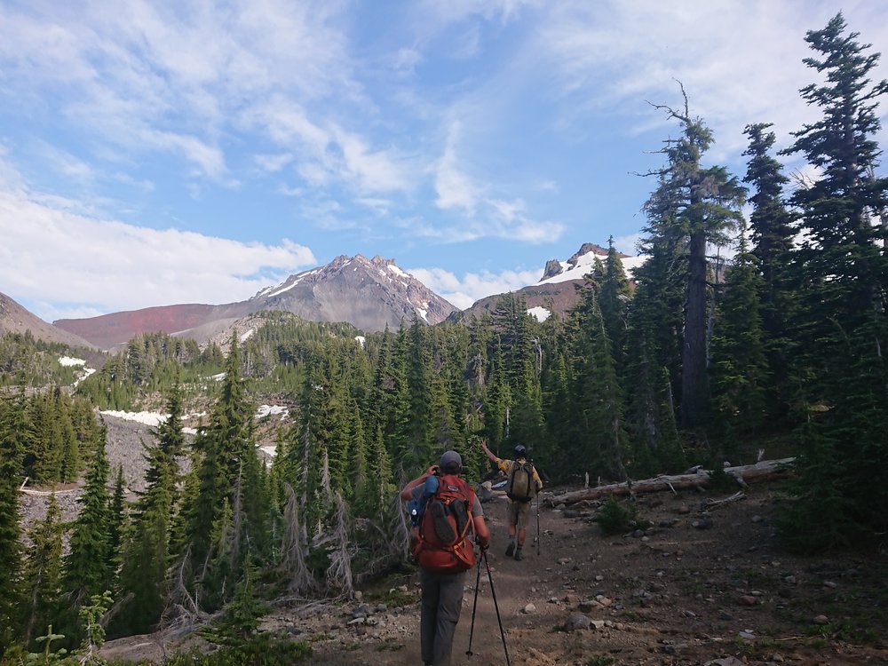  The Danish and German hiker I hiked with for a while 